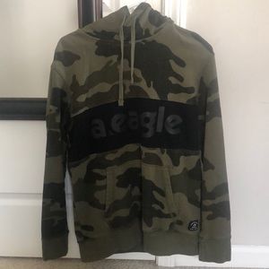 American Eagle Camouflage Hoodie